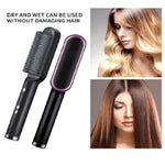 SmoothGlow™ | Cepillo Alisador de Cabello Profesional