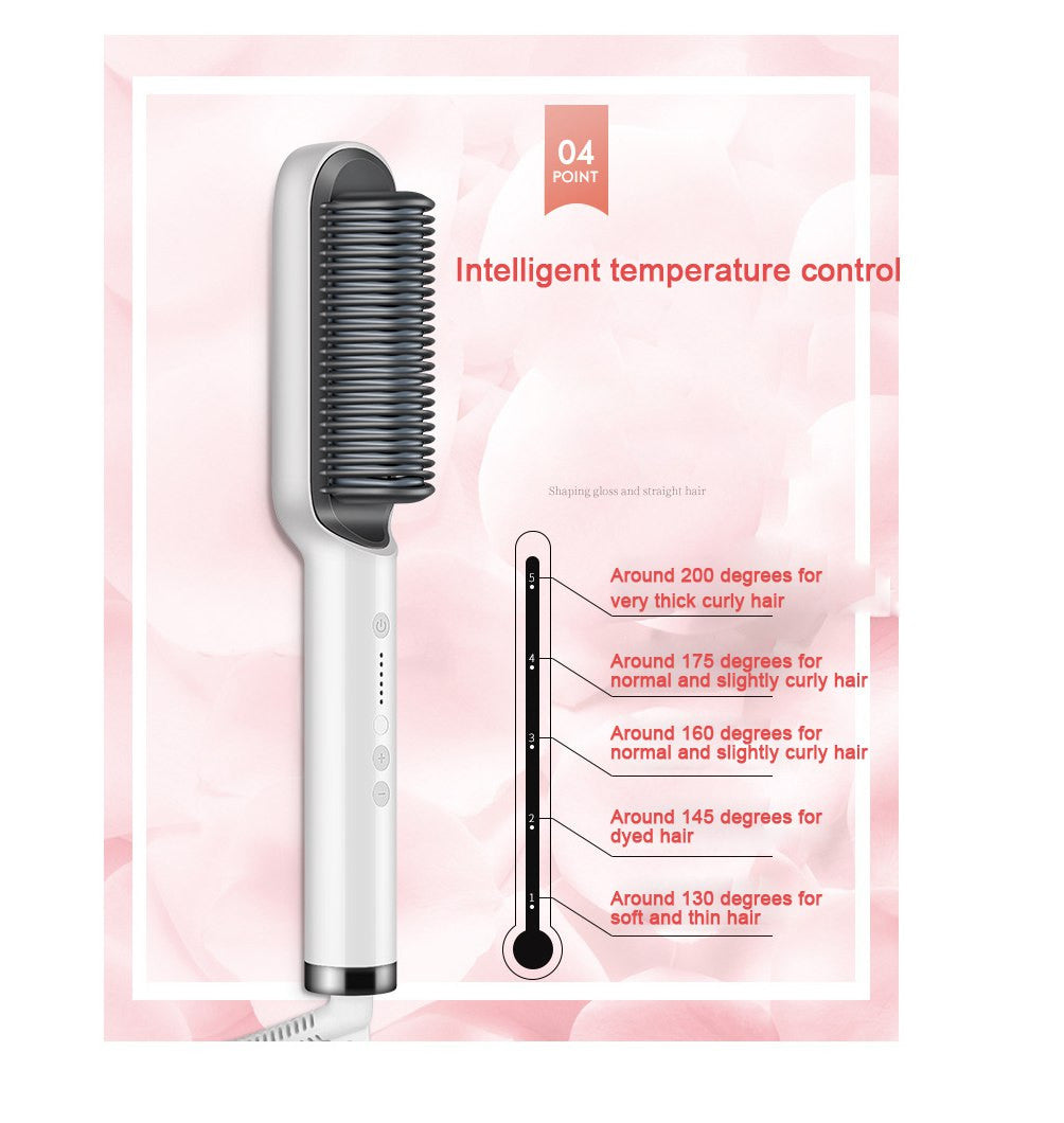 SmoothGlow™ | Cepillo Alisador de Cabello Profesional