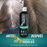 SHAMPO CUBRE CANAS ANGELES - ENVIO GRATIS + 2 OBSEQUIOS
