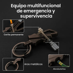 KeyPro ™ | Llavero Multifuncional 3 en 1