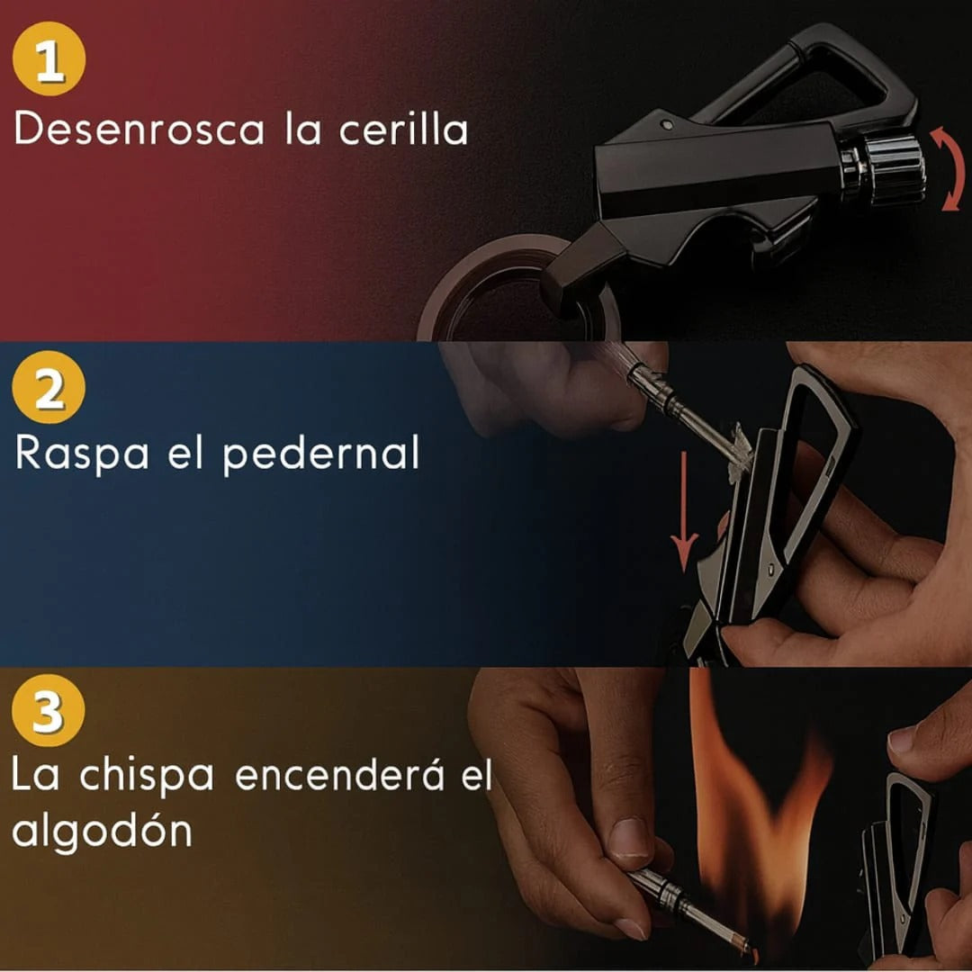 KeyPro ™ | Llavero Multifuncional 3 en 1