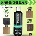 SHAMPO CUBRE CANAS ANGELES - ENVIO GRATIS + 2 OBSEQUIOS